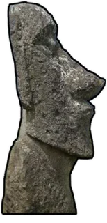 Sticker 🗿 Moai