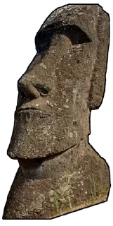 Sticker 🗿 Moai