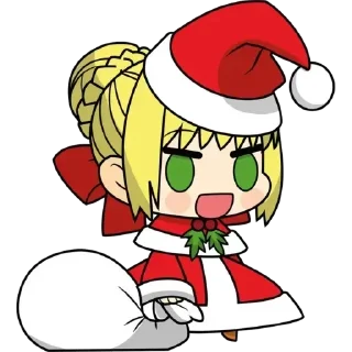 Sticker 😊 Padoru Padoru