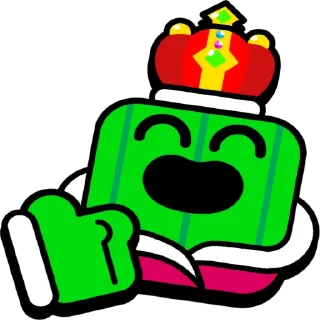 Sticker 👍 spike, by: @brawlakknews