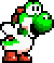 Sticker 😃 Yoshi's Sprites from SNES