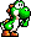 Sticker 😌 Yoshi's Sprites from SNES