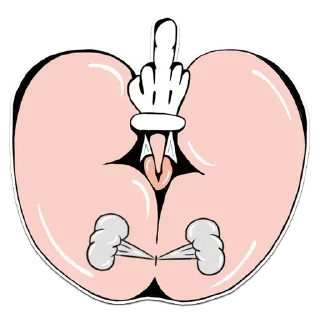 Sticker 🖕 Genitalia @stickersb2b