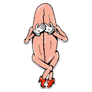 Sticker 😼 Genitalia @stickersb2b