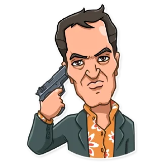 Sticker 🔫 Quentin Tarantino