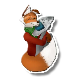 Sticker 🤗 LeeseTheFox