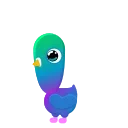 Video sticker 😨 Neon Pigeon