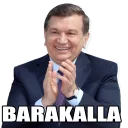 Sticker 👏 Shavkat_Mirziyoyev