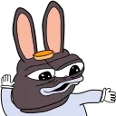 Video sticker 🕺 Bunnyo Pepe