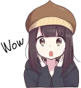 Sticker 😱 Menhera-chan. 3 ENG :: @line_stickers