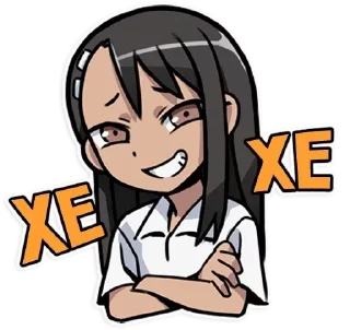 Sticker 😏 Nagatoro-san Chat @Nagatoro