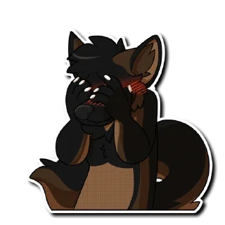 Sticker 🫢 Mika the Shep