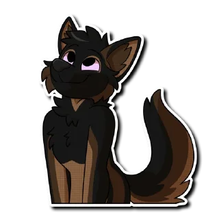 Video sticker 😁 Mika the Shep