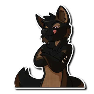 Video sticker 😏 Mika the Shep