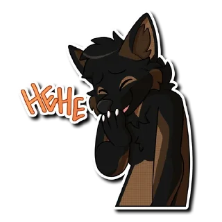 Sticker 😂 Mika the Shep