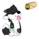 Sticker 🌯 Raster Stickers