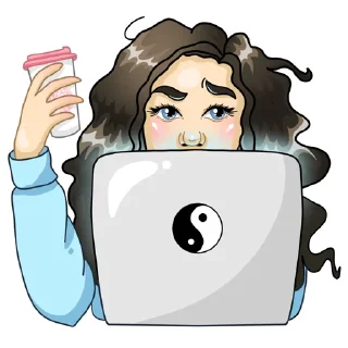 Sticker 💻 inessamudrova