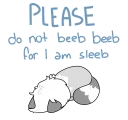 Video sticker 😴 Bee