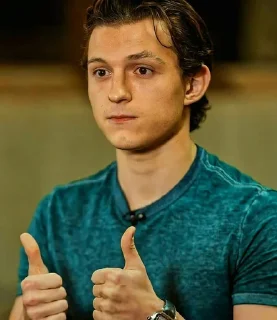 Sticker 👍 @tom_holland_ru Tom_stick by @fStikBot