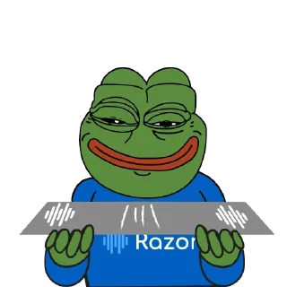 Sticker 🐸 razor.network