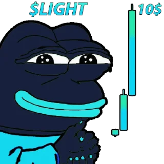 Video sticker 💸 Lightning Pepe