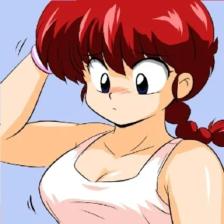 Sticker 👀 Ranma 1/2