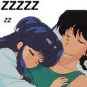 Sticker 😴 @STIKERFORALL RANMA 1/2