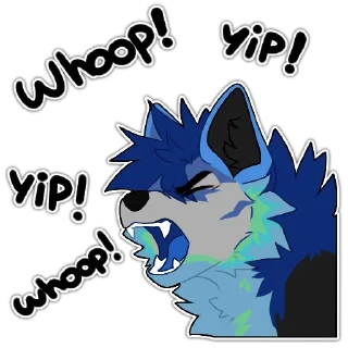 Sticker 🤬 NeoNe Hyena