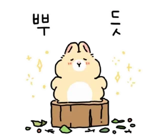 Video sticker 💬 꼬마 톡끼의 귀여운 하루 By @KakaoEmoticon