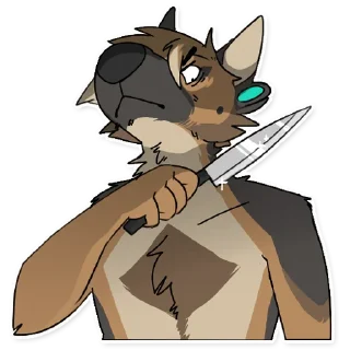 Sticker 🔪 Acacia Shep!