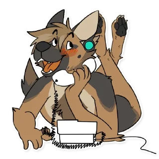 Sticker 📞 Acacia Shep!