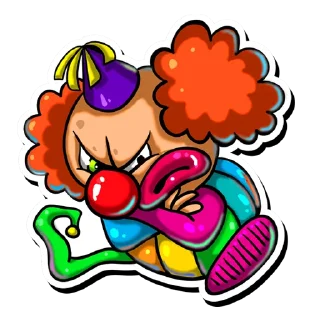 Sticker 🤨 CLOWNAPRIL