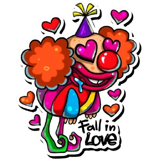 Video sticker 😘 CLOWNAPRIL