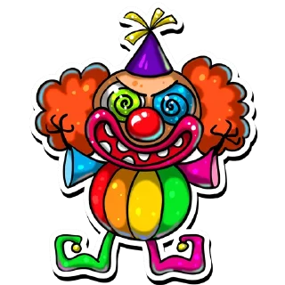 Sticker 😼 CLOWNAPRIL