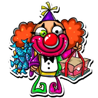 Sticker 🤩 CLOWNAPRIL