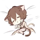 Sticker 😴 Dazai @Nekosticker