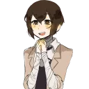 Video sticker 😃 Dazai @Nekosticker