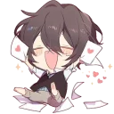 Sticker ❤️ Dazai @Nekosticker