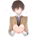 Sticker 💖 Dazai @Nekosticker