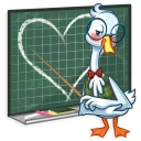 Sticker ❤ Mr. Goose