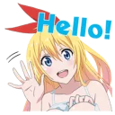 Sticker 👋 Nisekoi