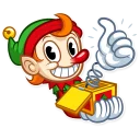 Sticker 👍 Christmas Elf