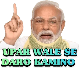 Sticker 😀 Modi Ji Memes