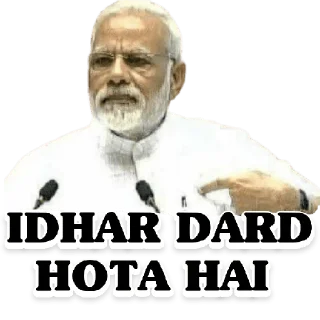 Sticker 😀 Modi Ji Memes