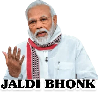 Sticker 😀 Modi Ji Memes