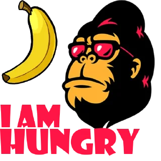 Sticker 🍌 FEG - Feed Every Gorilla