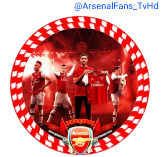 Sticker 🔴 @ArsenalFans_TvHd kanali stickerlari