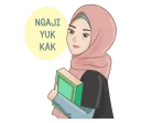 Sticker 📖 Gorgeous Hijab Girl