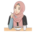 Sticker 🍴 Gorgeous Hijab Girl