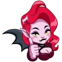 Video sticker 👍 Lady Vampire